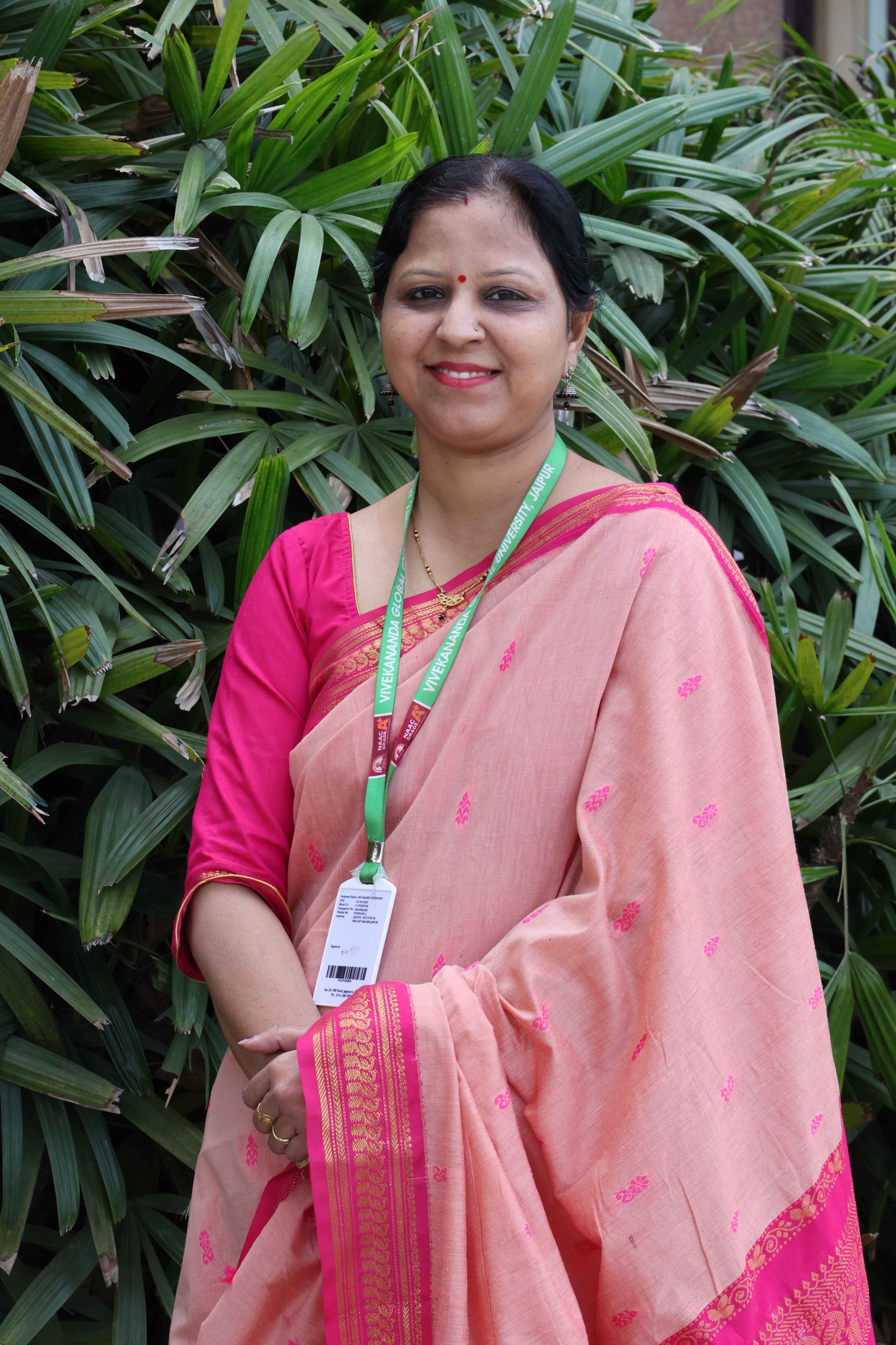 Prof. (Dr.) Nidhi Bhatt, Faculty of Pharmaceutical Science & Nursing